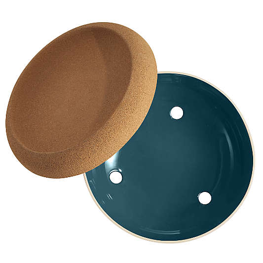 Emile Henry Blue Flame Large Fruit Storage Bowl