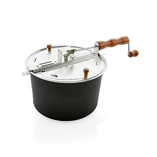 Black Stovetop Popcorn Popper