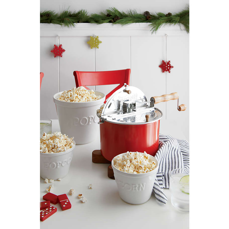 Large Popcorn Bowl -Crate & Barrel