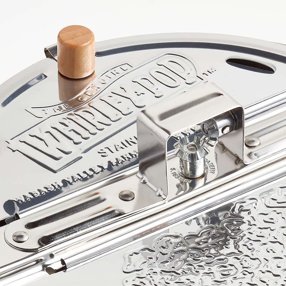 Stainless outlet popcorn popper