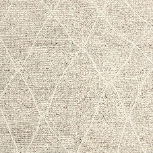 Stowe Wool Handwoven Taupe Moroccan-Style Area Rug