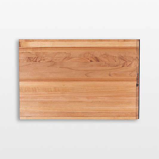 STEELPORT SteelCore 2-in-1 Maple Edge-Grain Cutting Board, 18"x12"