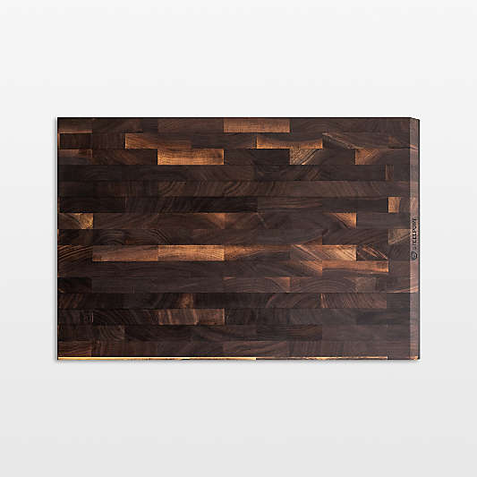 STEELPORT SteelCore™ 2-in-1 Walnut End-Grain Cutting Board, 18"x12"