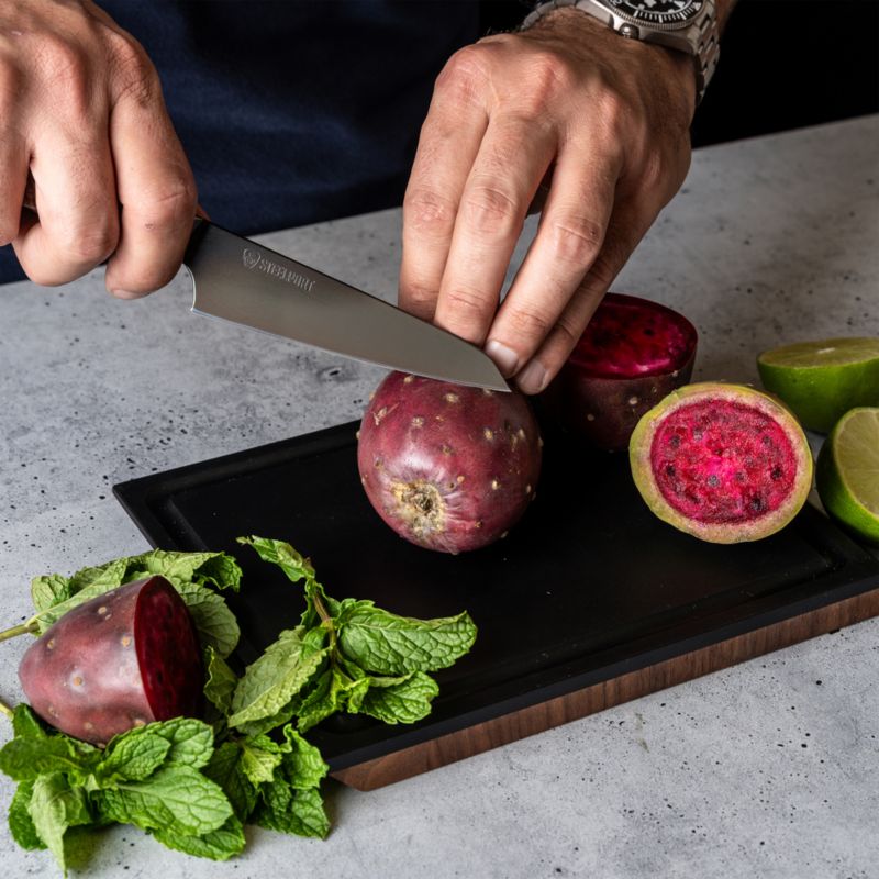STEELPORT SteelCore Walnut End-Grain Cutting Board, 9"x6" - image 1 of 7