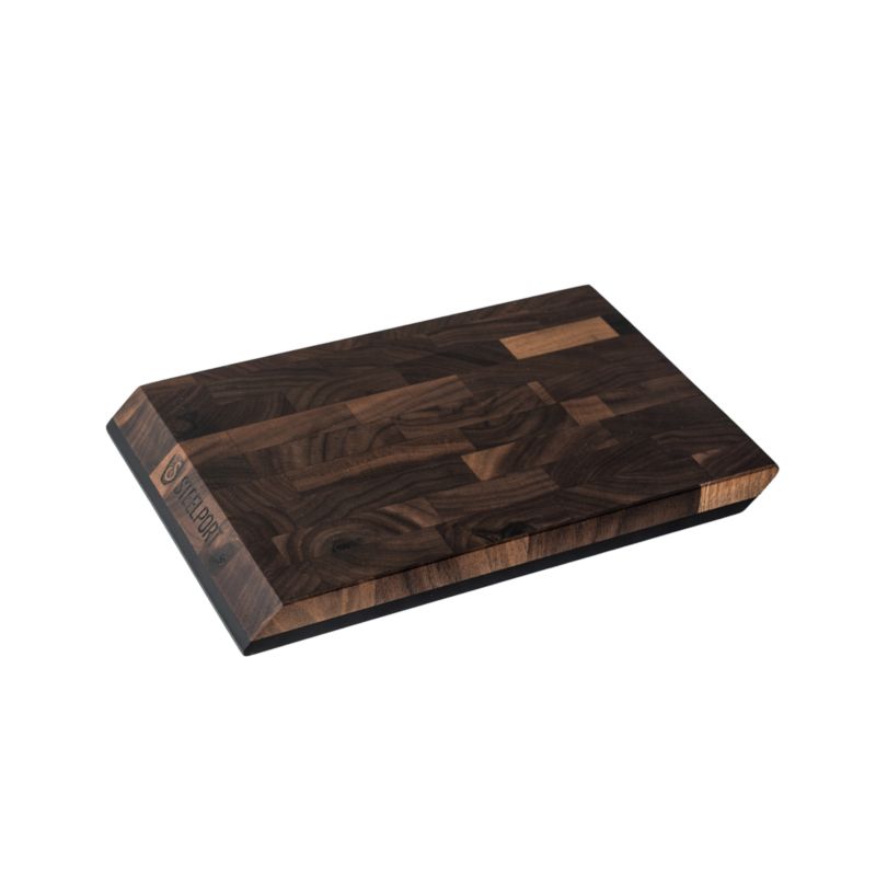 STEELPORT SteelCore Walnut End-Grain Cutting Board, 9"x6" - image 4 of 7