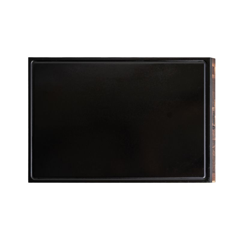 STEELPORT SteelCore Walnut End-Grain Cutting Board, 9"x6" - image 3 of 7