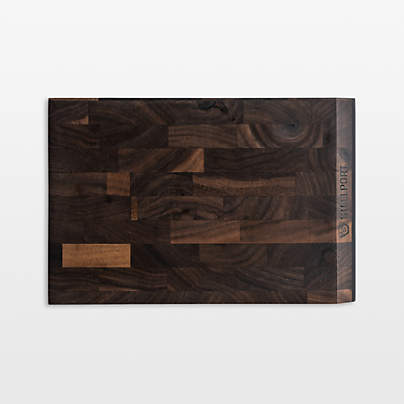 STEELPORT SteelCore™ 2-in-1 Walnut End-Grain Cutting Board, 9"x6"