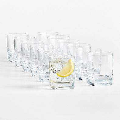 View Strauss 11-Oz. Double Old-Fashioned Glasses, Set of 12 details