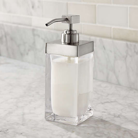 Clear Soap Dispensers Crate & Barrel