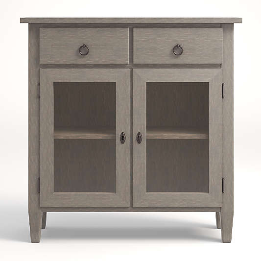 Stretto Dove Grey Entryway Cabinet