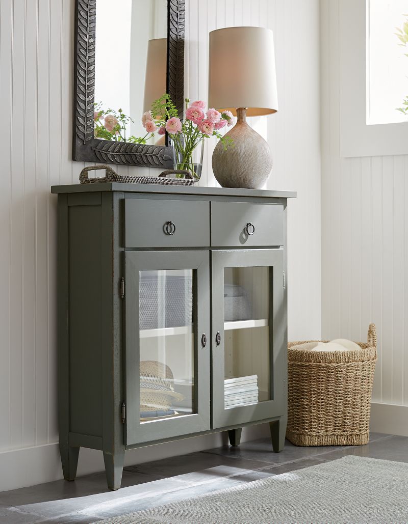 Stretto Grey Entryway Cabinet - image 2 of 9