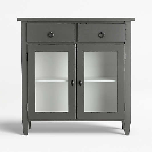 Stretto Grey Entryway Cabinet