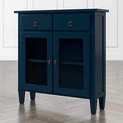 Stretto Indigo Entryway Cabinet, Entryway Chests And Cabinets