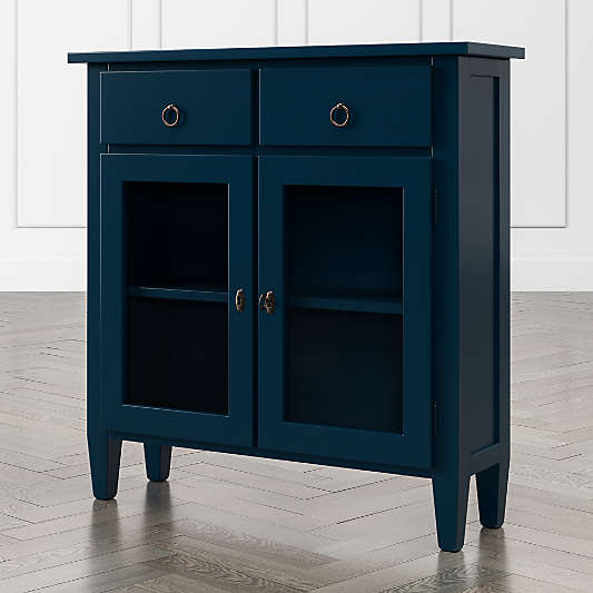 Stretto Indigo Entryway Cabinet