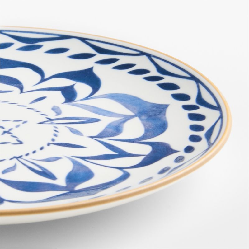 Star of David Hanukkah Salad Plates, Set of 4 - image 1 of 3