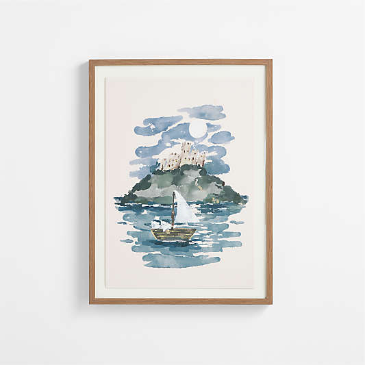 Starlight Sheep by Jimmy Thompson Framed Wall Art Print