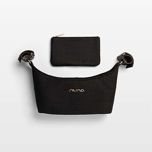 Nuna ® Caviar Black Stroller Organizer Bag