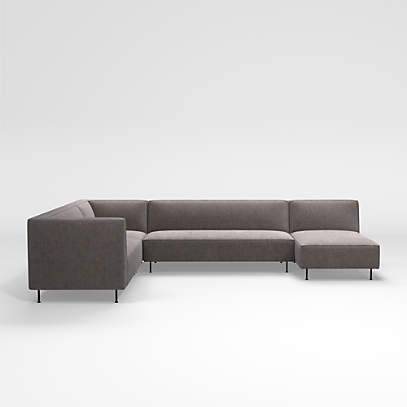 Strom 4 Piece Sectional Crate Barrel, Best Crate And Barrel Sofa Reddit