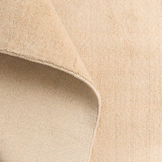 Stratton Performance Handwoven Beige Rug Swatch 12"x18"