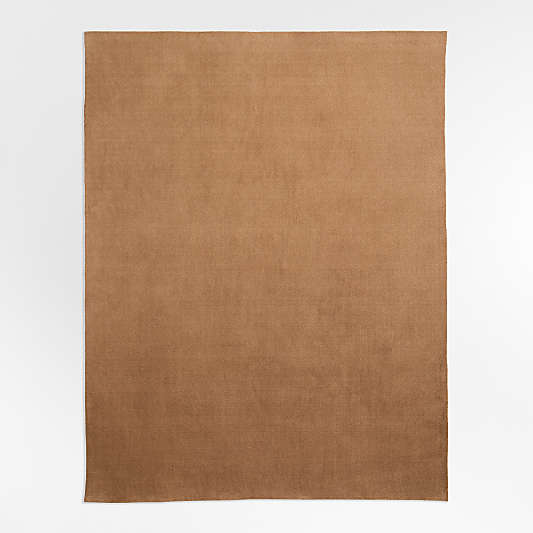 Stratton Performance Handwoven Camel Brown Rug