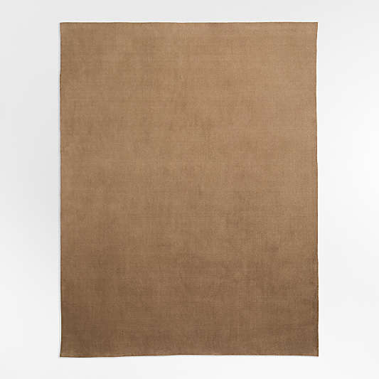 Stratton Performance Handwoven Camel Brown Rug