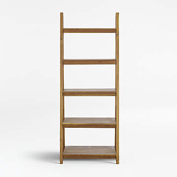 Crate and deals barrel bookshelf ladder