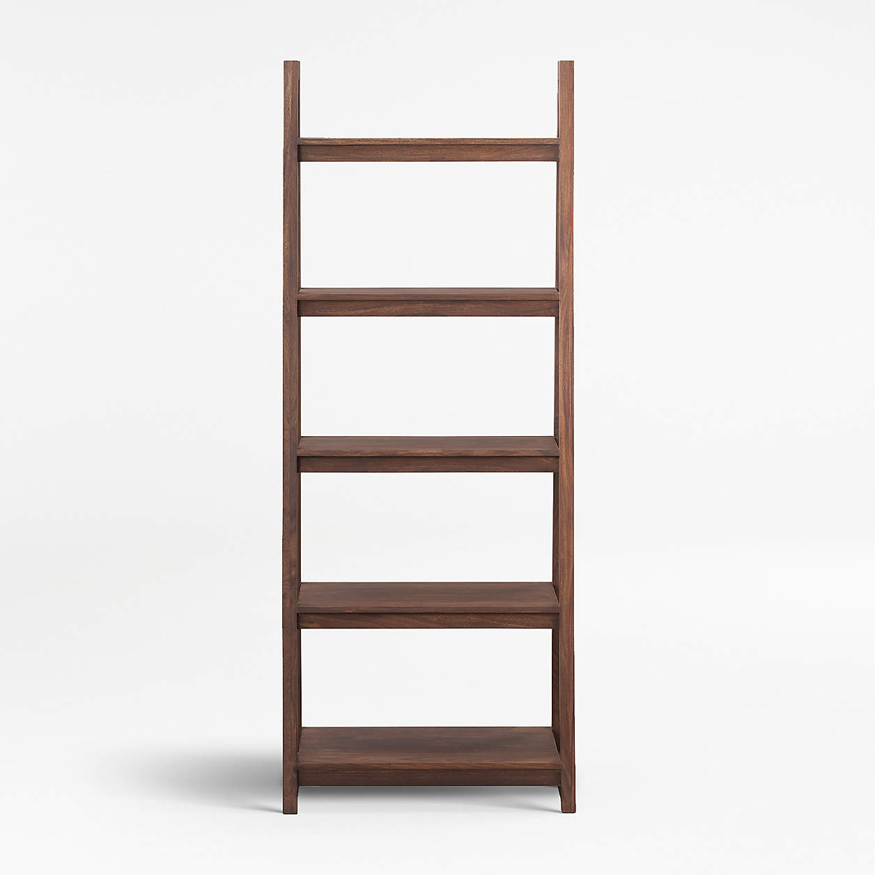 Strut Espresso Mango Wood Bookcase + Reviews Crate & Barrel Canada