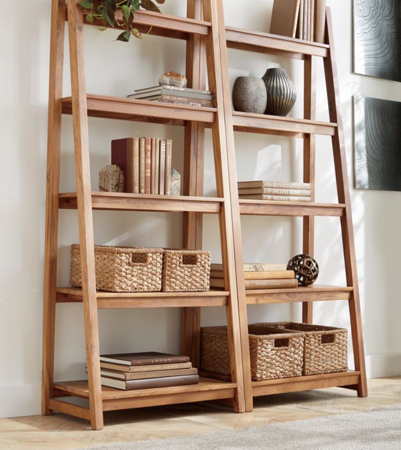 Strut Teak Bookcase - image 2 of 12