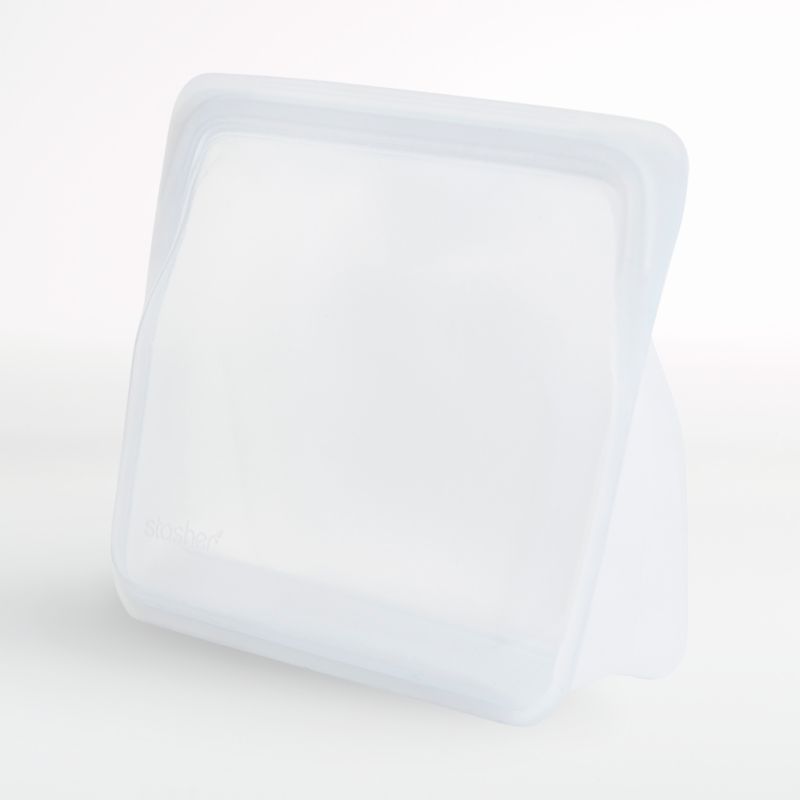 Stasher Clear Reusable Silicone Stand-Up Bag - image 10 of 9