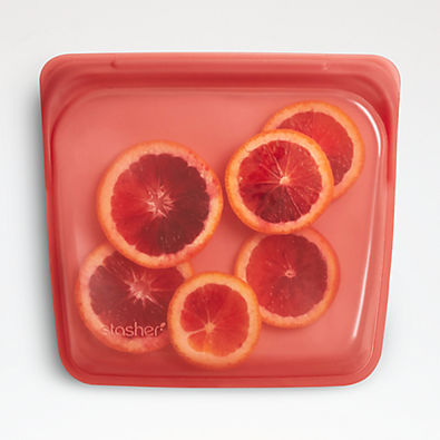 View Stasher Terracotta Reusable Silicone Sandwich Bag details