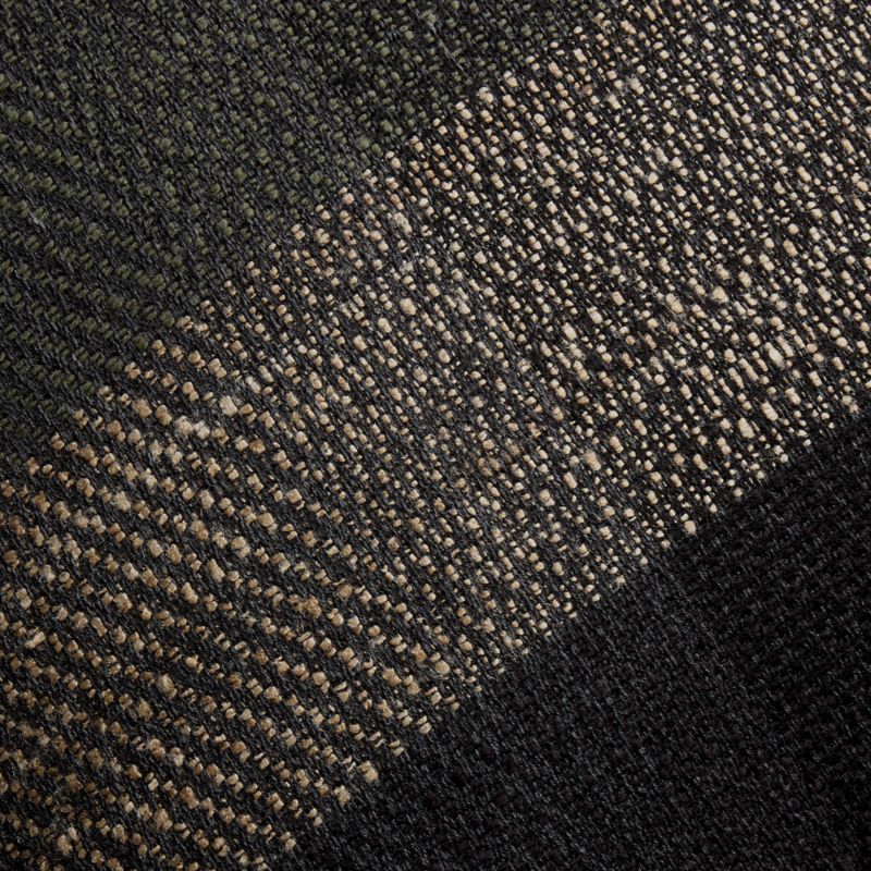 Stowell Cotton, Wool and Silk Blend 20"x20" Olive Green Throw Pillow Cover - image 3 of 5