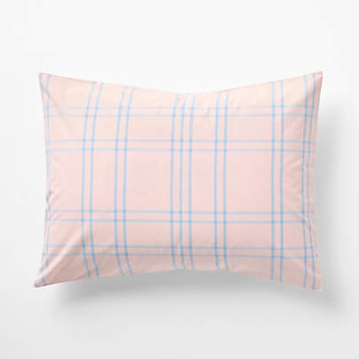 Stax Lilac Rose Organic Yarn Dyed Kids Pillow Sham