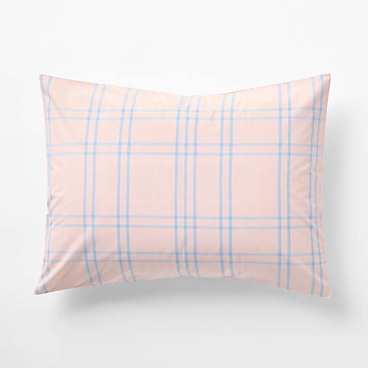 Stax Lilac Rose Organic Yarn Dyed Kids Pillow Sham