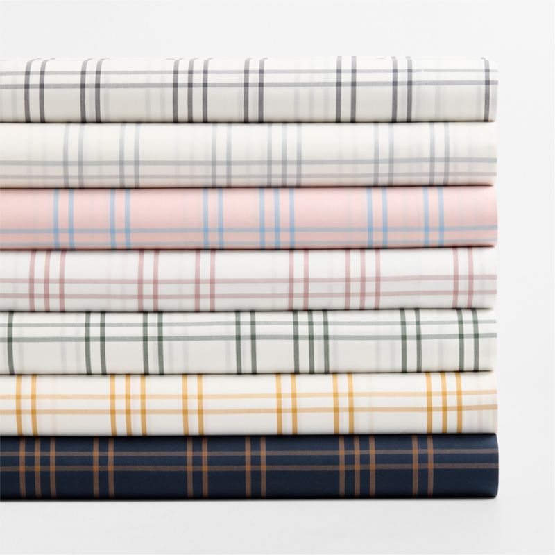 Stax Kids Lilac Rose Organic Yarn Dyed Kids Twin Sheet Set - image 2 of 9