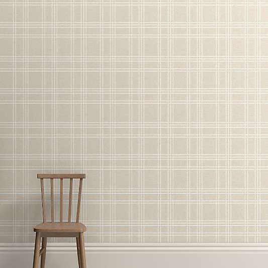 Stax Calm Beige Wallpaper