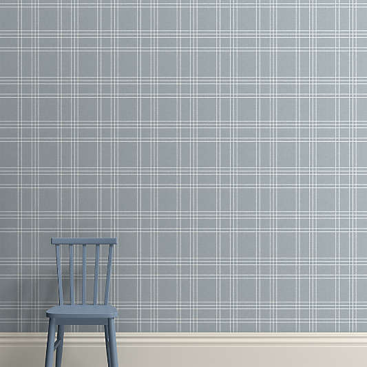 Stax Mist Blue Wallpaper