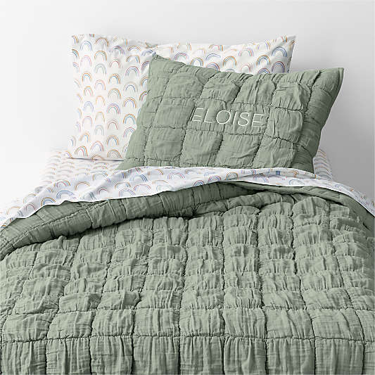 Stay Cool Gemma Rainbow 100% Organic Cotton Kids Full Sheet Set