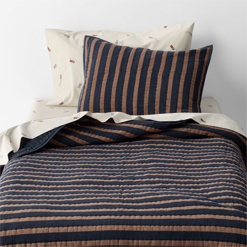 Stay Cool Victory Laps 100% Organic Cotton Kids Twin Sheet Set - image 6 of 7