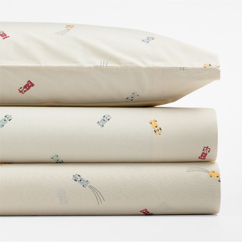 Stay Cool Victory Laps 100% Organic Cotton Kids Twin Sheet Set - image 1 of 7