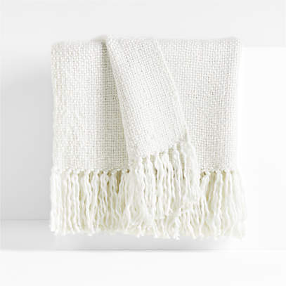 Styles 70x55 Ivory Throw Blanket + Reviews