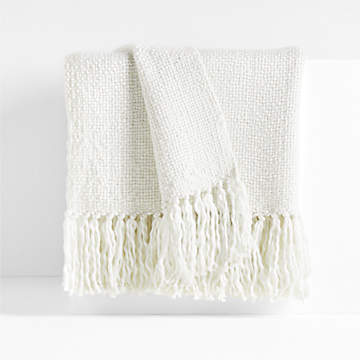 4x6 Ivory Sheepskin Throw | Article Lanna Contemporary Accessories