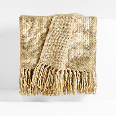 sand colored blanket