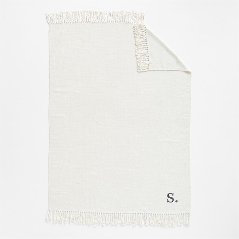 Styles 70"x55" Ivory Throw Blanket - image 9 of 12