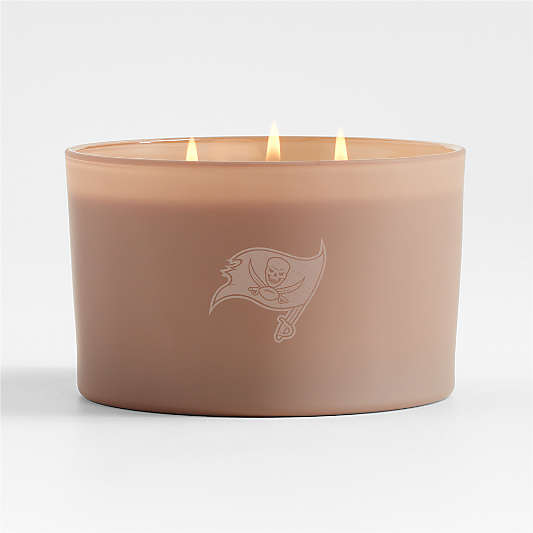 NFL Monochrome No. 4 Suede 3-Wick Scented Candle - Cardamom, Amber and Oakmoss