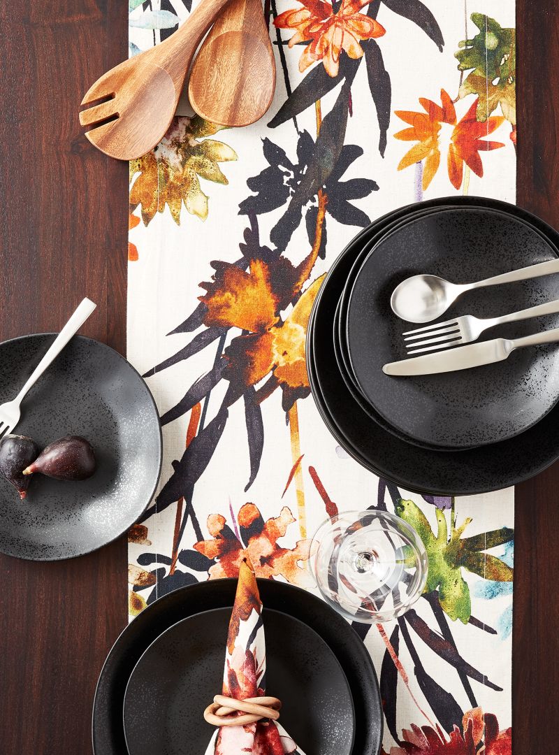 Marin Matte Black Dinner Plate