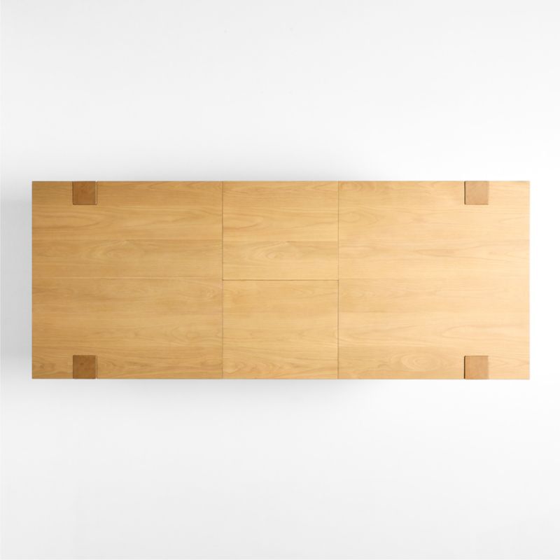 Sullivan 73"-95" Oak Wood Extendable Dining Table - image 5 of 7