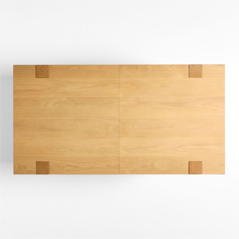 Sullivan 73"-95" Oak Wood Extendable Dining Table - image 3 of 7