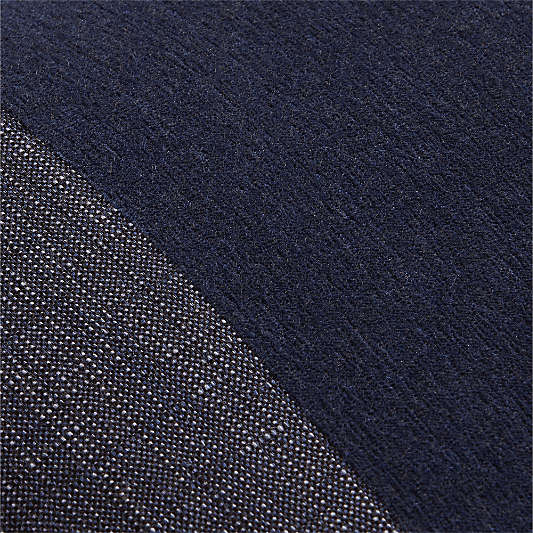 Sunbrella ® 20"x20" Navy Blue Arlo Stripe Outdoor Throw Pillow