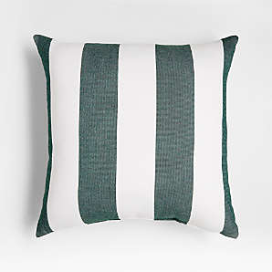 Green Outdoor Pillows Sage Green Patio Pillows Crate Barrel