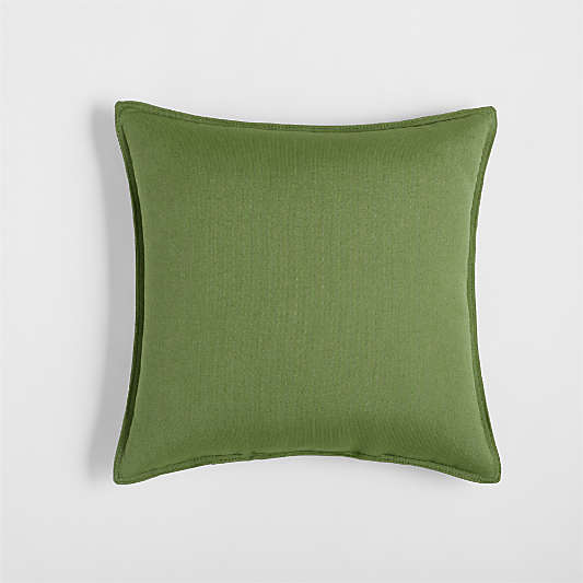 Sunbrella ® Spectrum Cilantro Green 20"x20" Outdoor Pillow